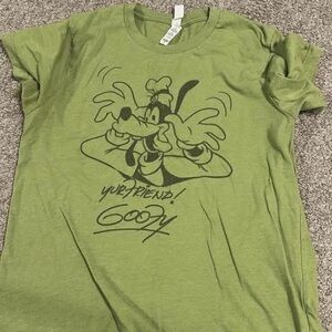 Green Goofy Graphic T-Shirt